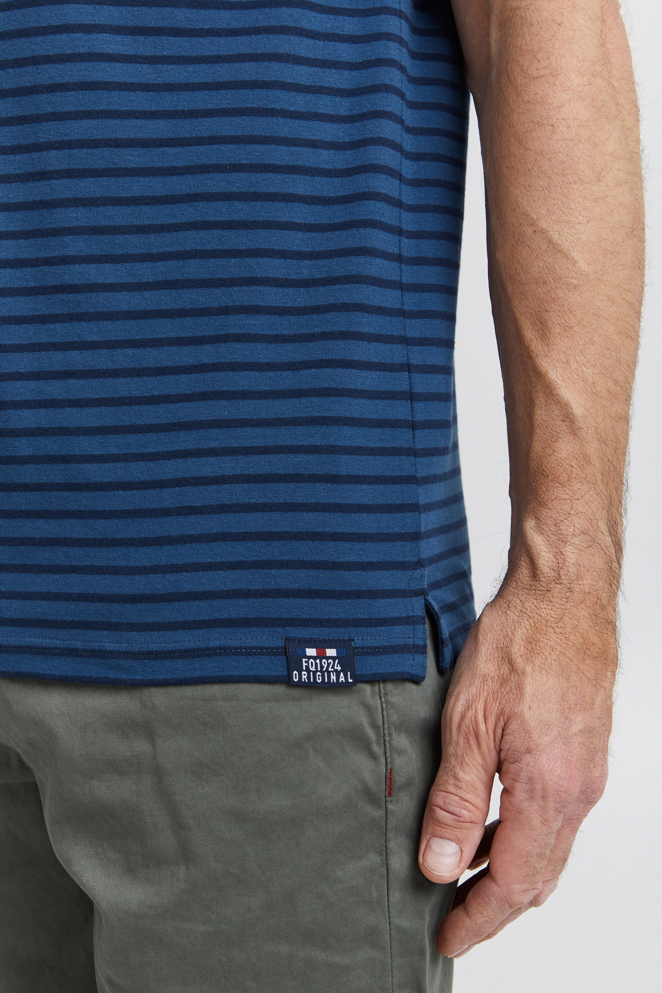 Männer Große Größen FQ1924 Poloshirt 'Corin' in Blau - CZ74243 Männer Große Größen FQ1924 Poloshirt 'Corin' in Blau - CZ74243