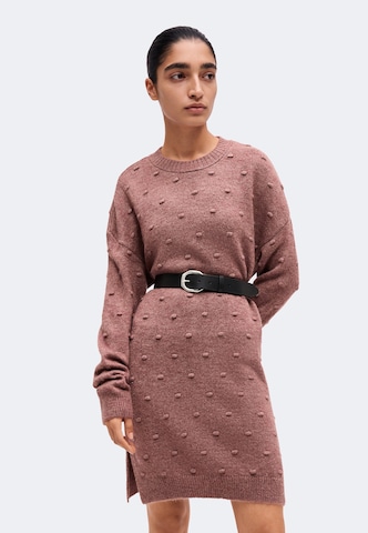 ABOUT YOU Gebreide jurk 'Isabelle' in Roze