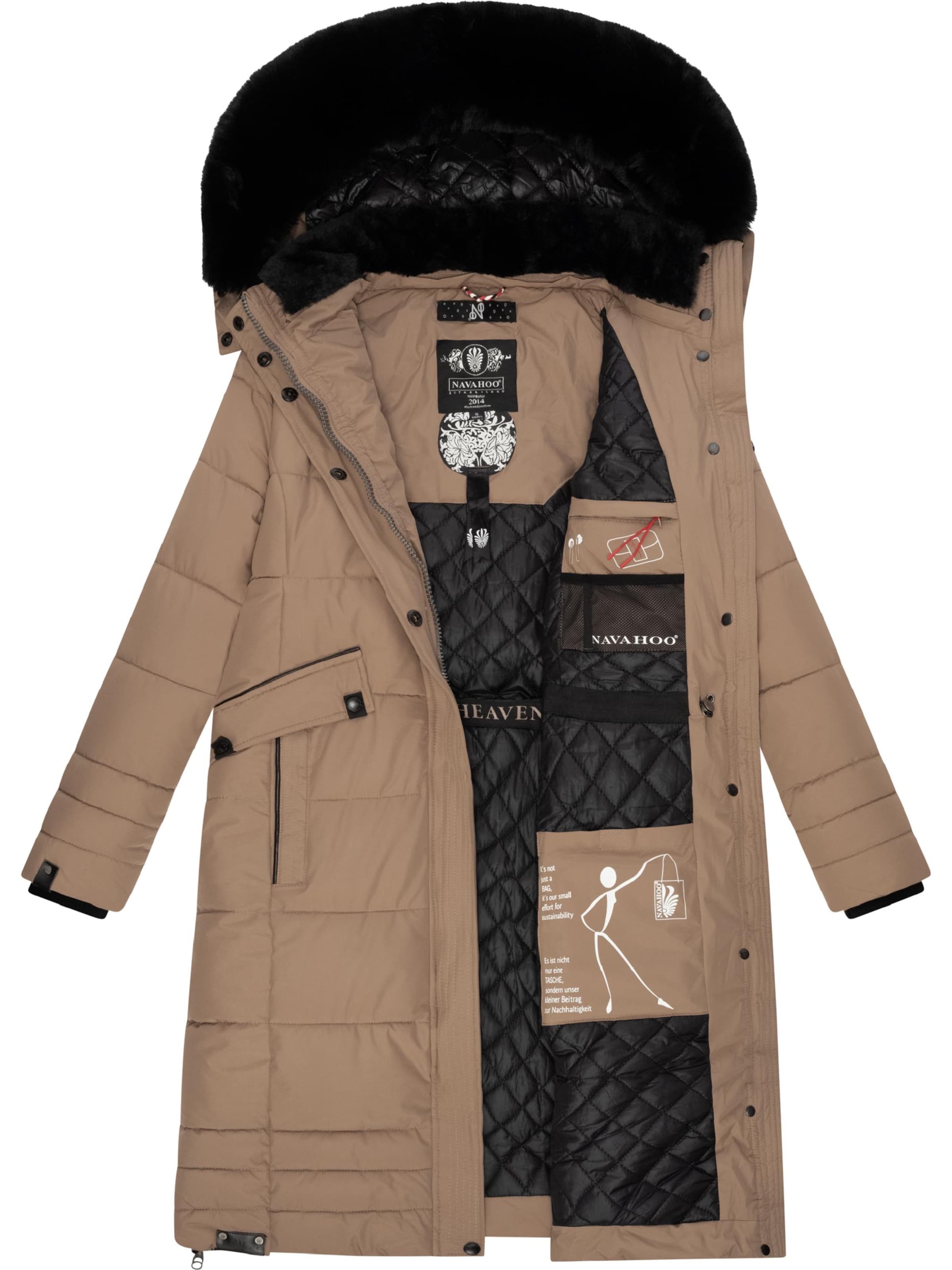 Manteau d’hiver 'Fahmiyaa' NAVAHOO en marron