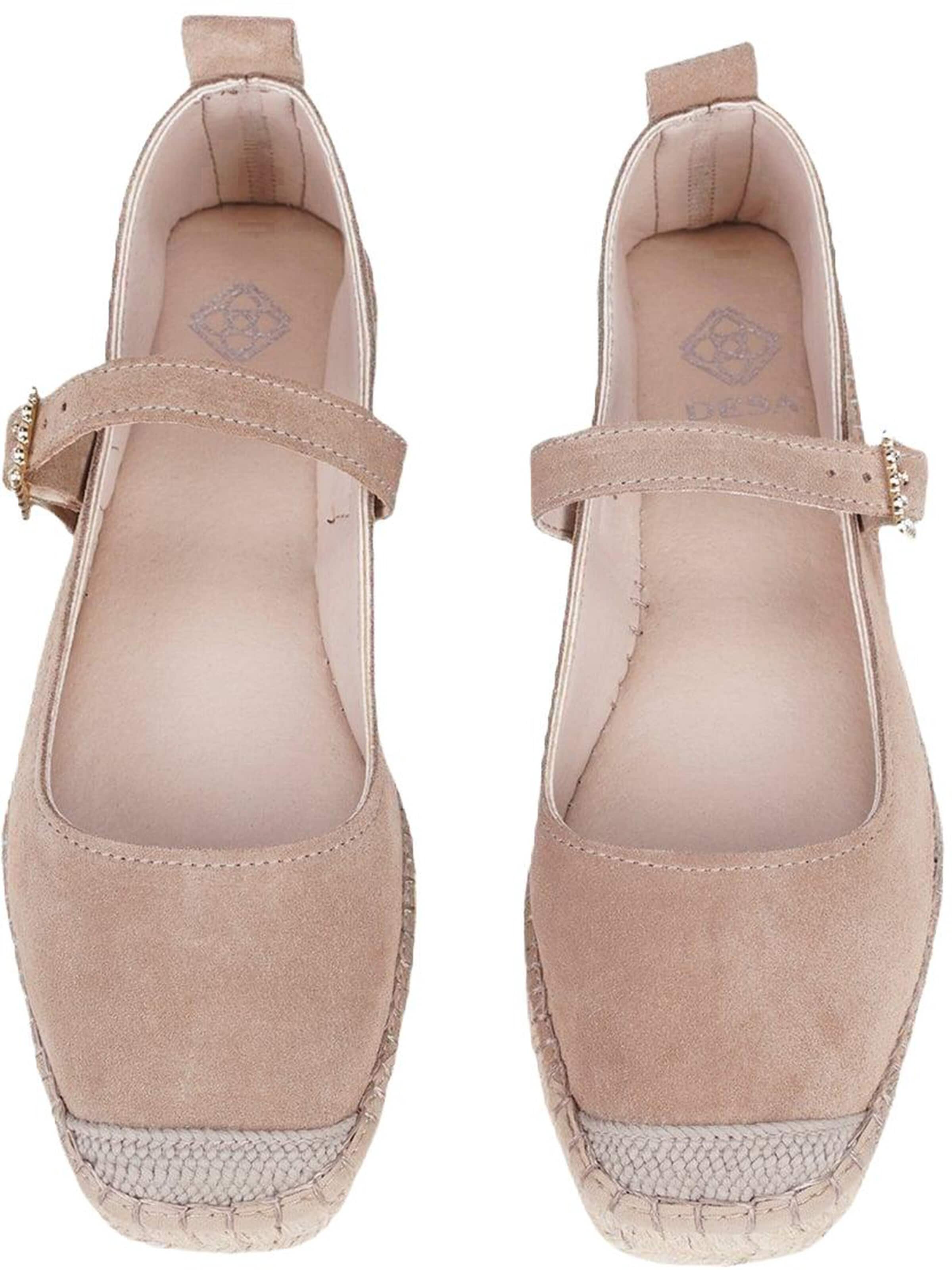 Desa Classic Flats 'Beleg' in Beige
