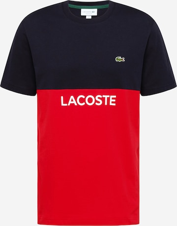 LACOSTE Tričko – modrá: přední strana