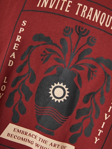 Funky Buddha Тениска в кафяво