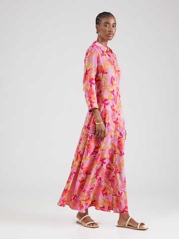 Y.A.S Sukienka koszulowa 'SAVANNA' w kolorze różowy: przód