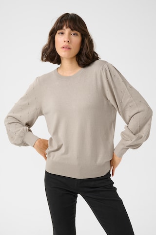 Kaffe Pullover 'Karen' in Grau: Vorderseite