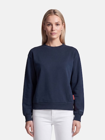 salzhaut Sweatshirt 'Ageweren' in Blauw: voorkant