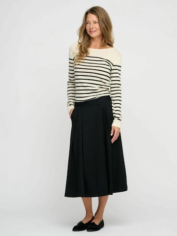 Jupe 'Poem' moshi moshi mind en noir : devant