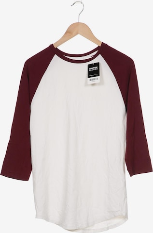 River Island Langarmshirt M in Weiß: predná strana