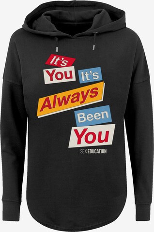 F4NT4STIC Sweatshirt 'Sex Education It Always Been You Netflix TV Series' in Zwart: voorkant