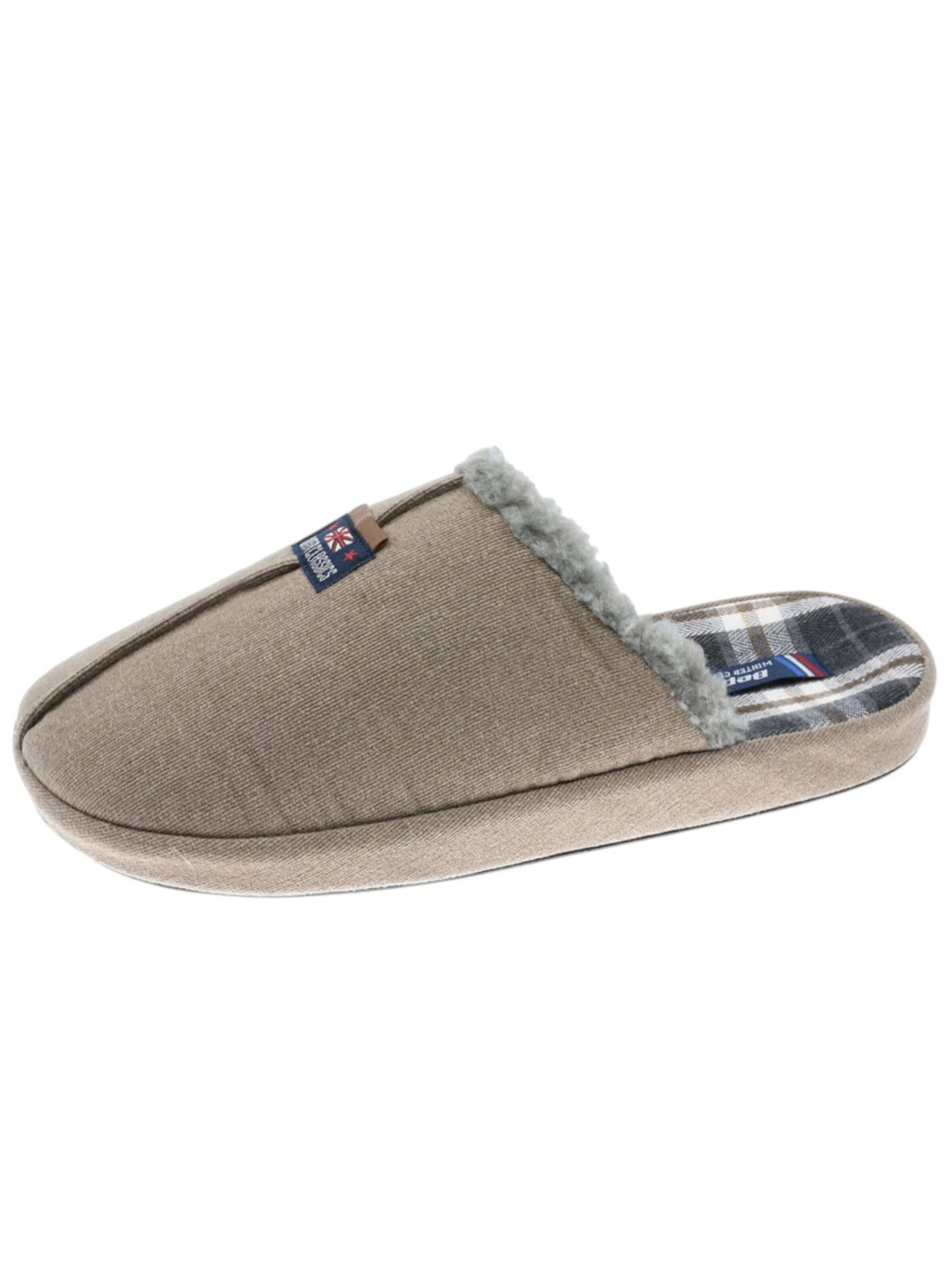 Beppi Hausschuh‌‌ in Beige: Vorderseite