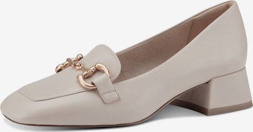 Chaussure basse TAMARIS en beige : devant