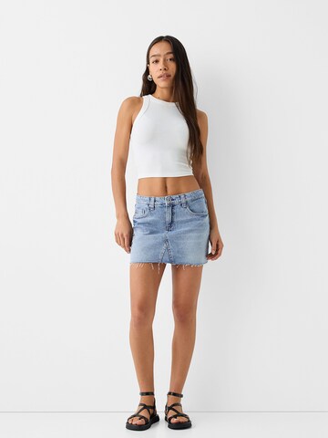 Bershka Skirt in Blue