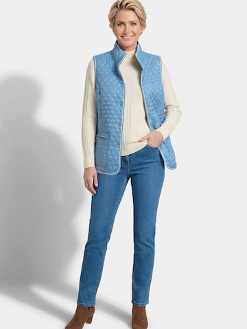Goldner Vest in Blue: front