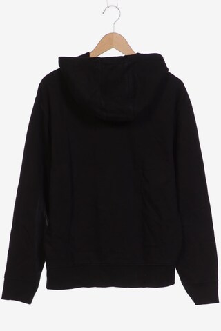 WEEKDAY Sweatshirt & Zip-Up Hoodie in L in Black