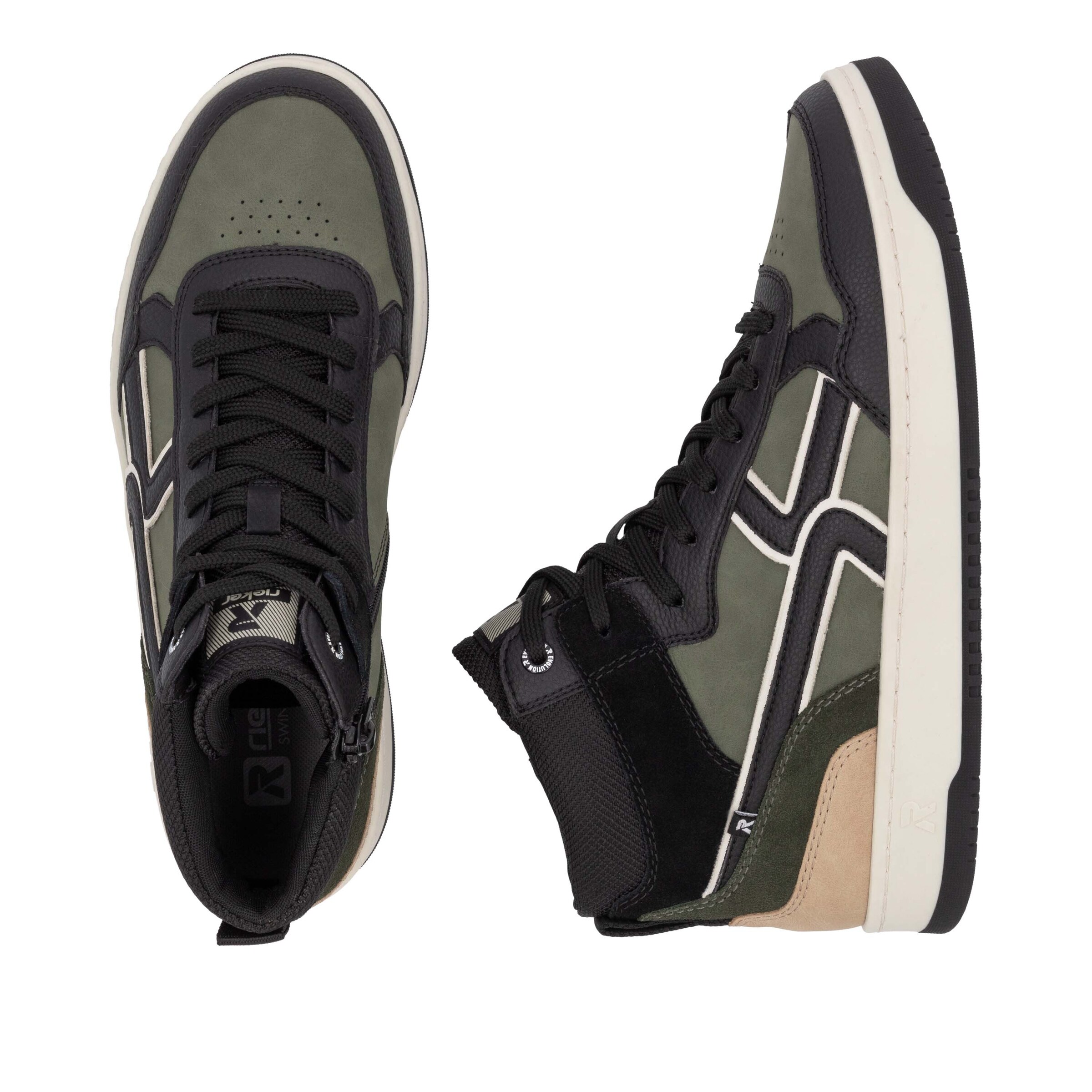 Baskets hautes Rieker Sport en gris