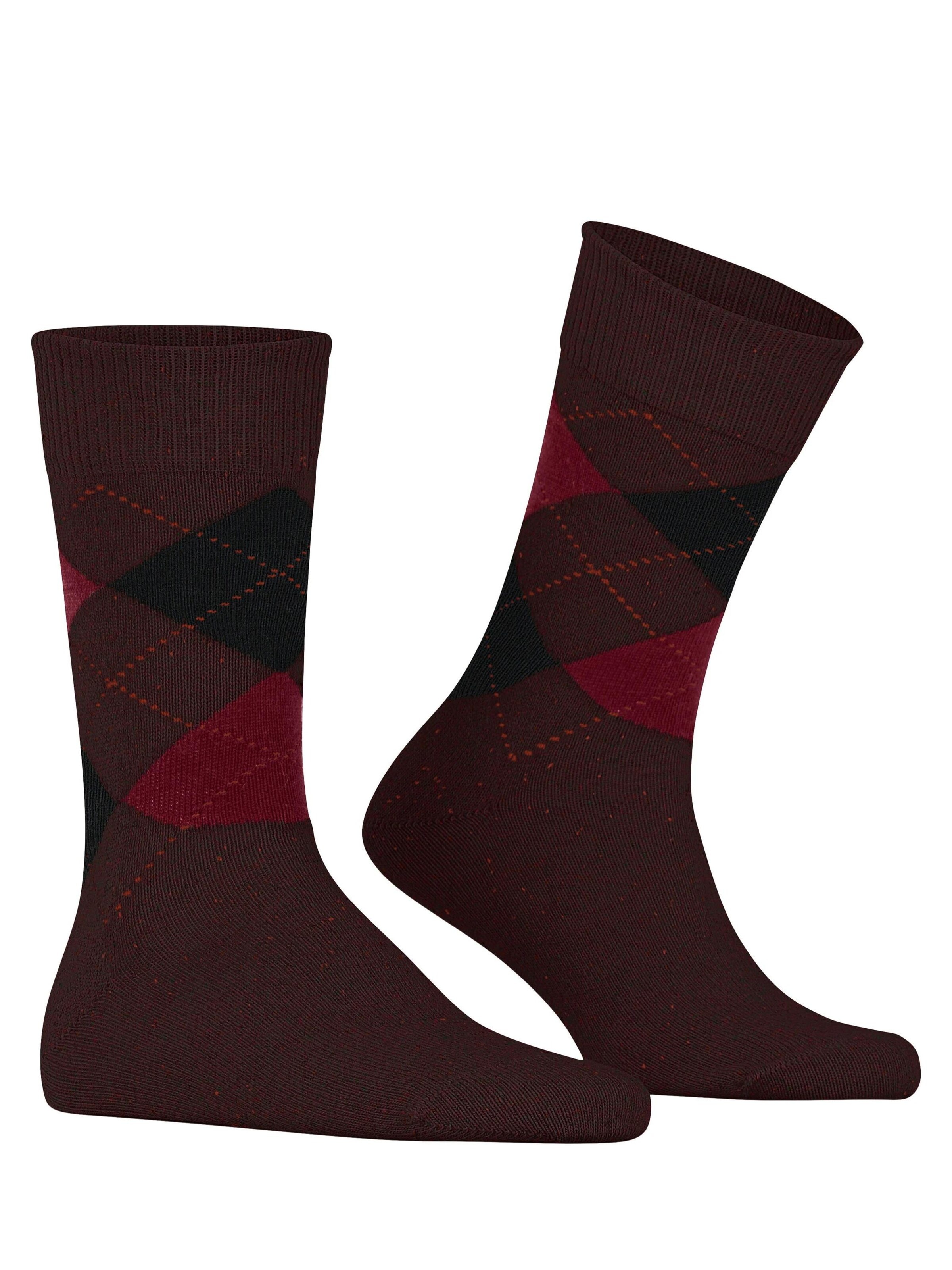 BURLINGTON Socks 'Dundee' in Red