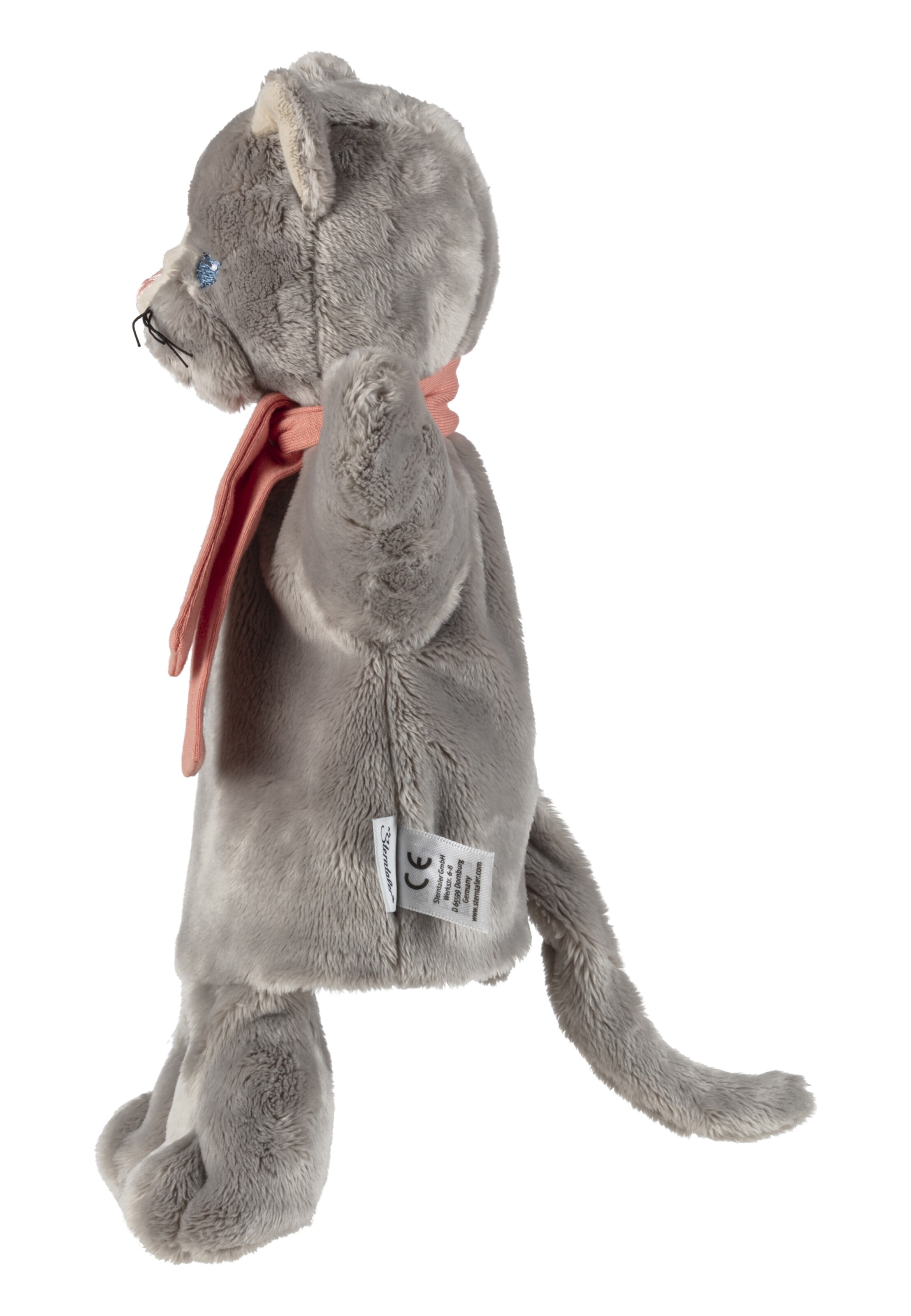 STERNTALER Handpuppe 'Katze' in Grau