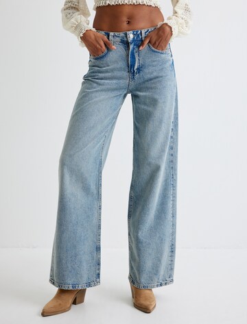Koton Wide leg Jeans in Blauw: voorkant