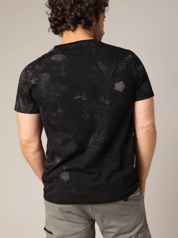 T-Shirt 'Botanical' Deeluxe en noir