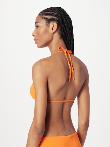 VERO MODA Triangle Bikini Top 'Anjali' in Orange