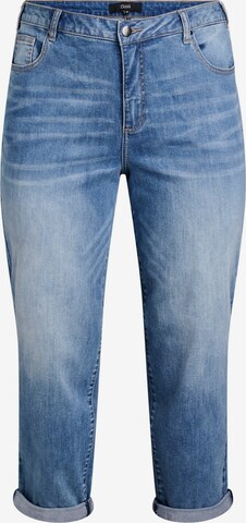 Zizzi Normální Džíny – modrá: přední strana