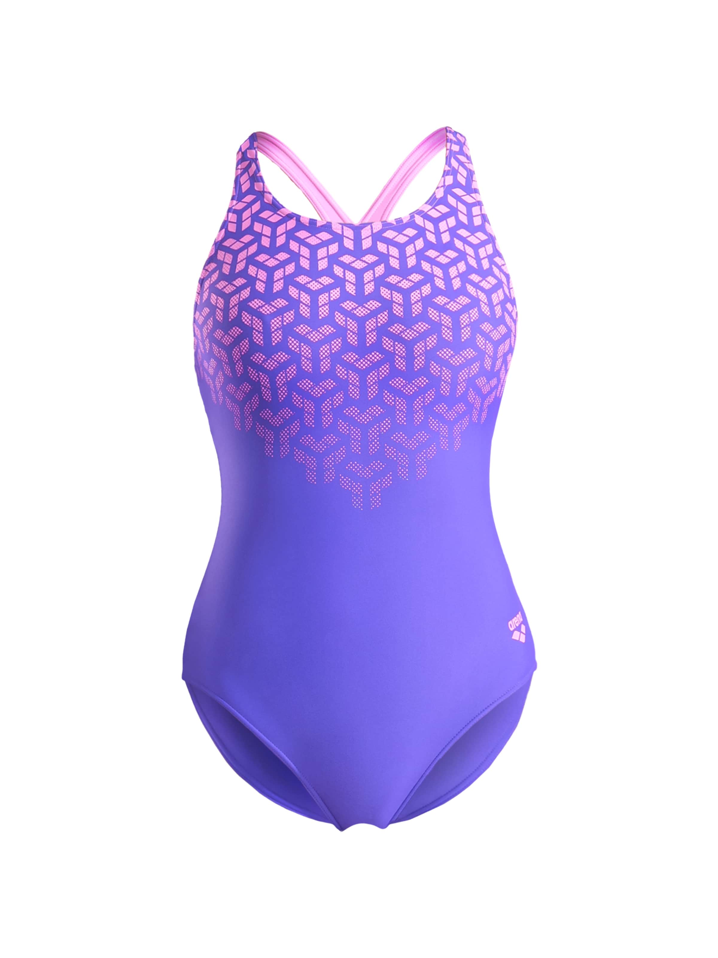 ARENA Bustier Badpak 'KIKKO' in Blauw: voorkant
