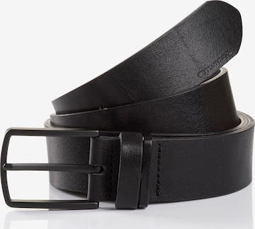 TOM TAILOR Riem 'HENRY' in Zwart: voorkant