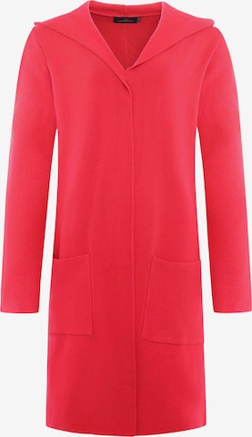 Cardigan 'Janina' Zwillingsherz en rouge : devant