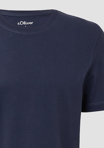 s.Oliver T-shirt i blå