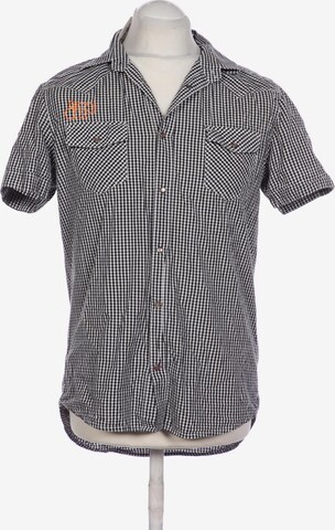 DIESEL Button Up Shirt in L in Grey: front
