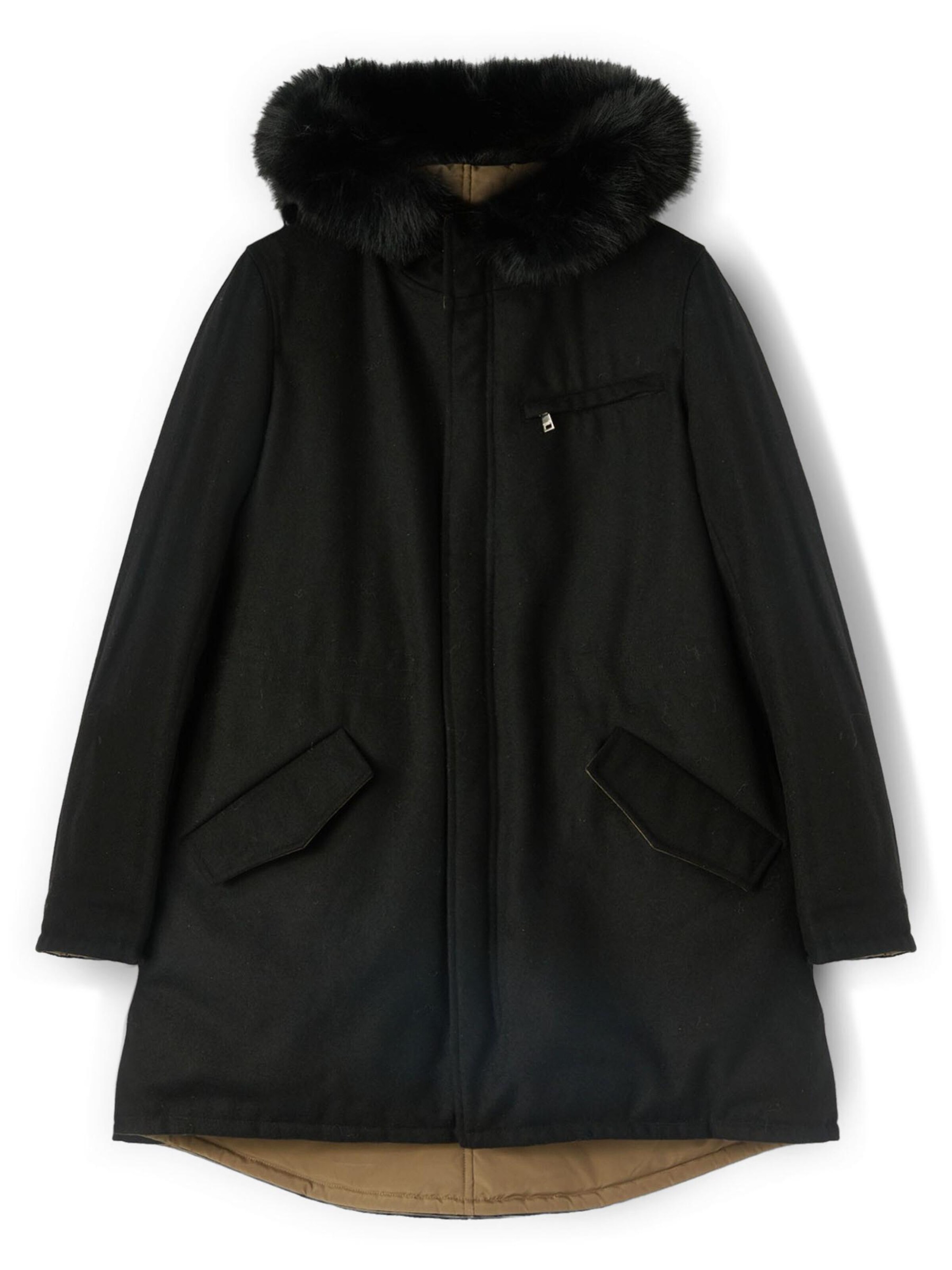 Veste d’hiver MOTIVI en vert : devant