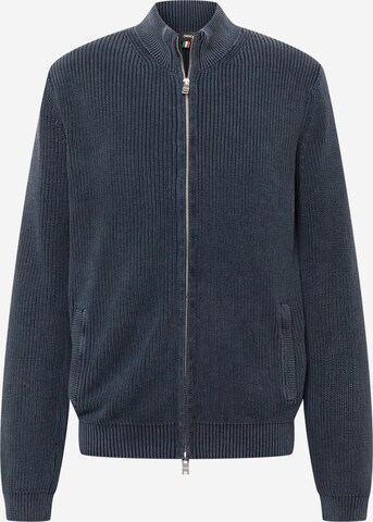 CINQUE Knit Cardigan 'ARTHUR' in Blue: front