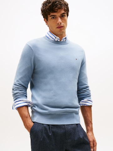 TOMMY HILFIGER Sweter w kolorze niebieski: przód
