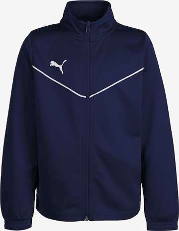 Veste de sport 'TeamRise' PUMA en bleu : devant