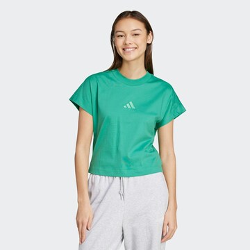 ADIDAS SPORTSWEAR Функциональная футболка 'ALL SZN' в Зеленый: спереди