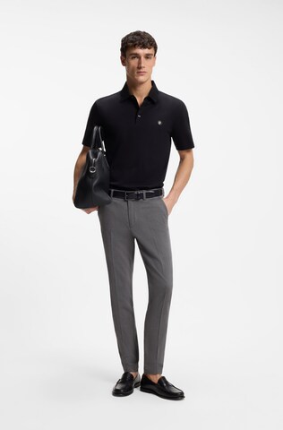 BOSS Slim fit Pleated Pants 'H-Kaiton' in Grey