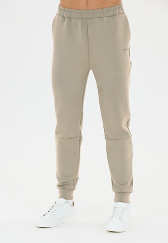Virtus Loose fit Workout Pants 'Taro V2' in Beige: front