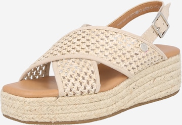 Refresh Sandaler i beige: forside