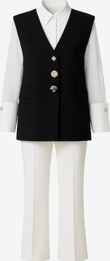 Touche Prive Weste in schwarz, Produktansicht