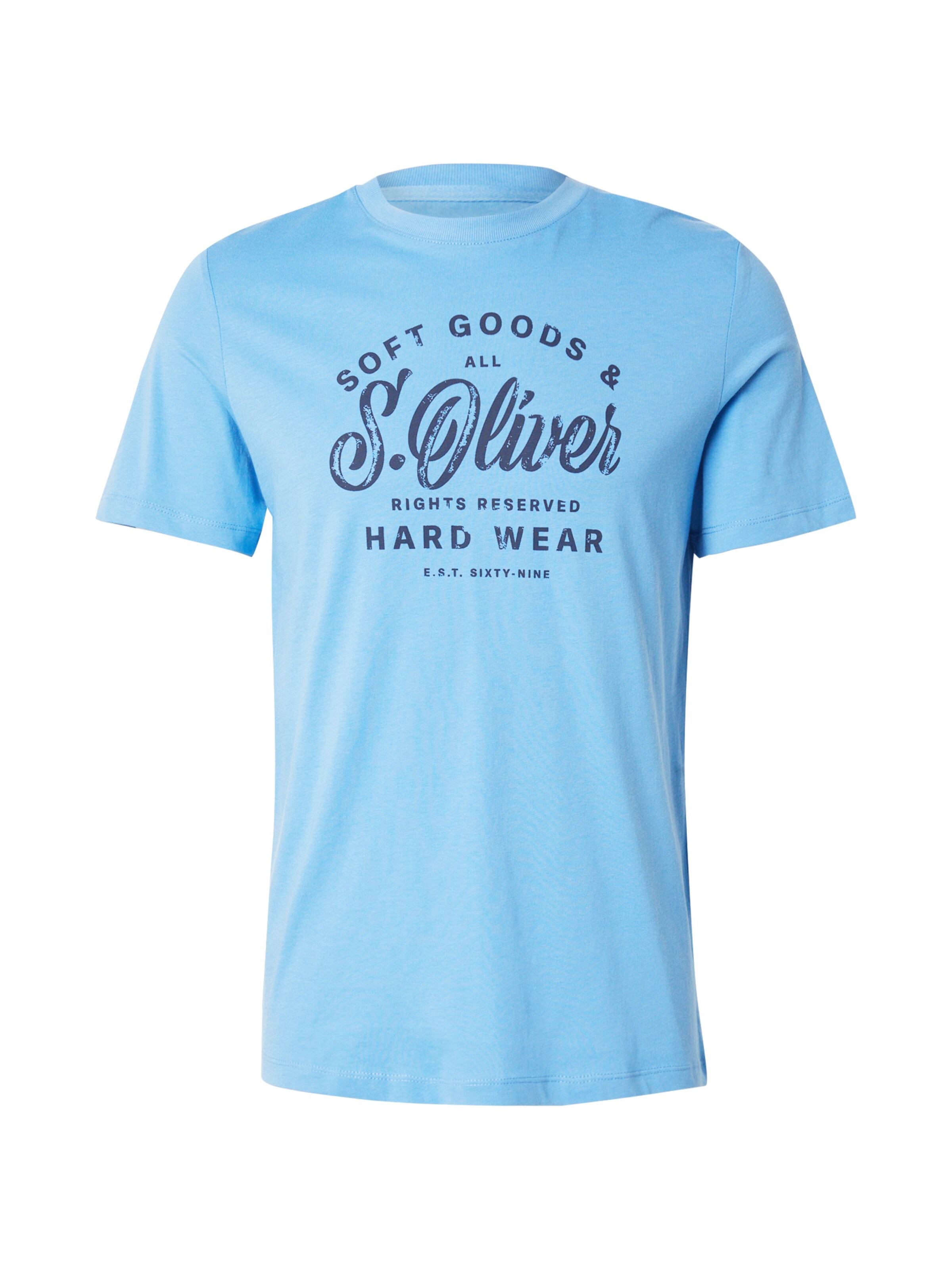 s.Oliver Tričko - Modrá: predná strana