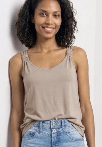 STREET ONE Top in Beige: Vorderseite