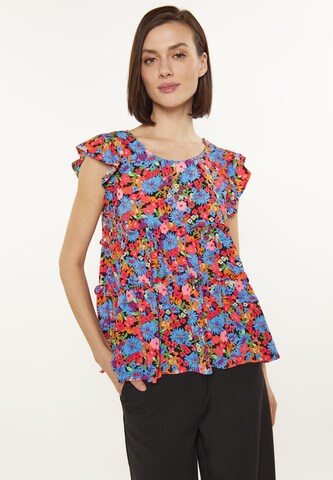 Usha - Blusa en Mezcla de colores: frente