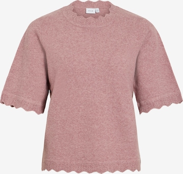 Pull-over 'VINIKOLINA' VILA en rose : devant