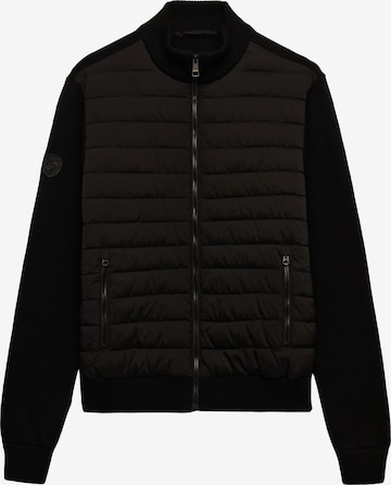 Geacă de primăvară-toamnă de la Superdry & Co pe negru: față