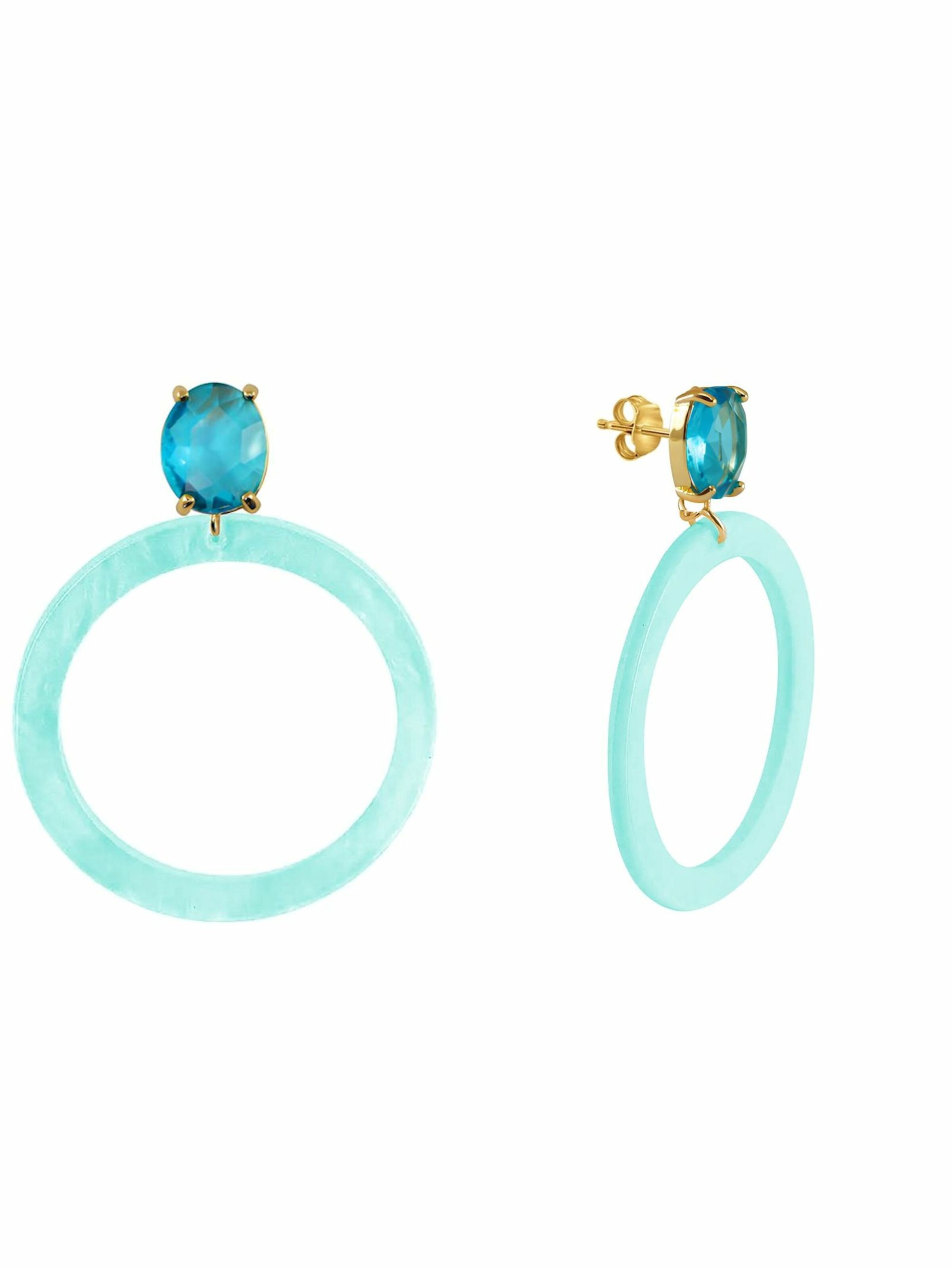 Gemshine Earrings in Blue
