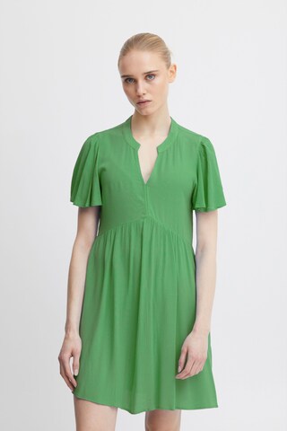 ICHI Dress 'MARRAKECH' in Green: front