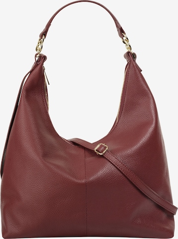 Samantha Look Shoulder Bag in Red: front