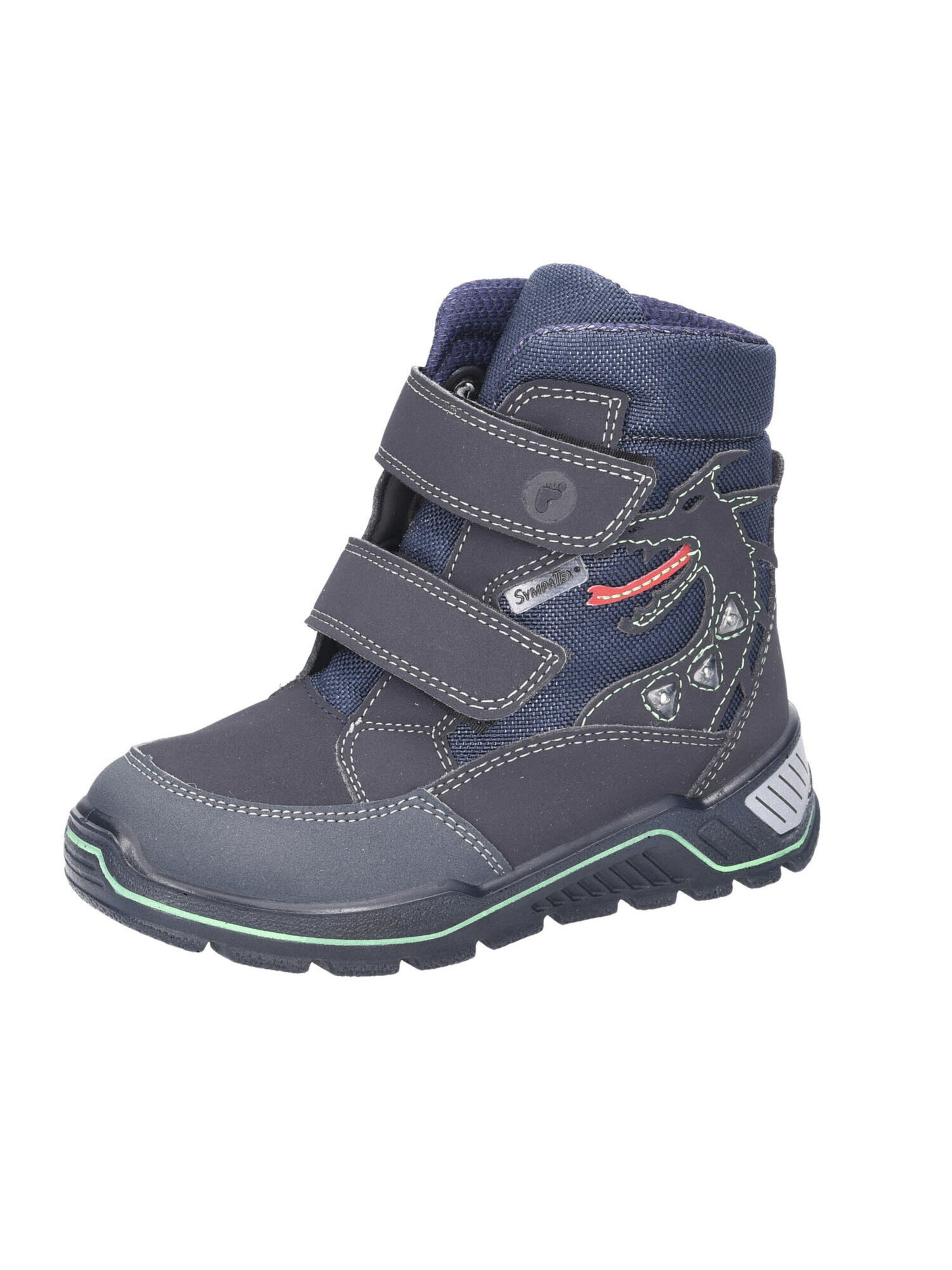 RICOSTA Stiefel 'Grisu' in Schwarz: Vorderseite