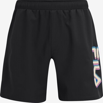 FILA - Bermudas 'SENEGAL' en negro: frente