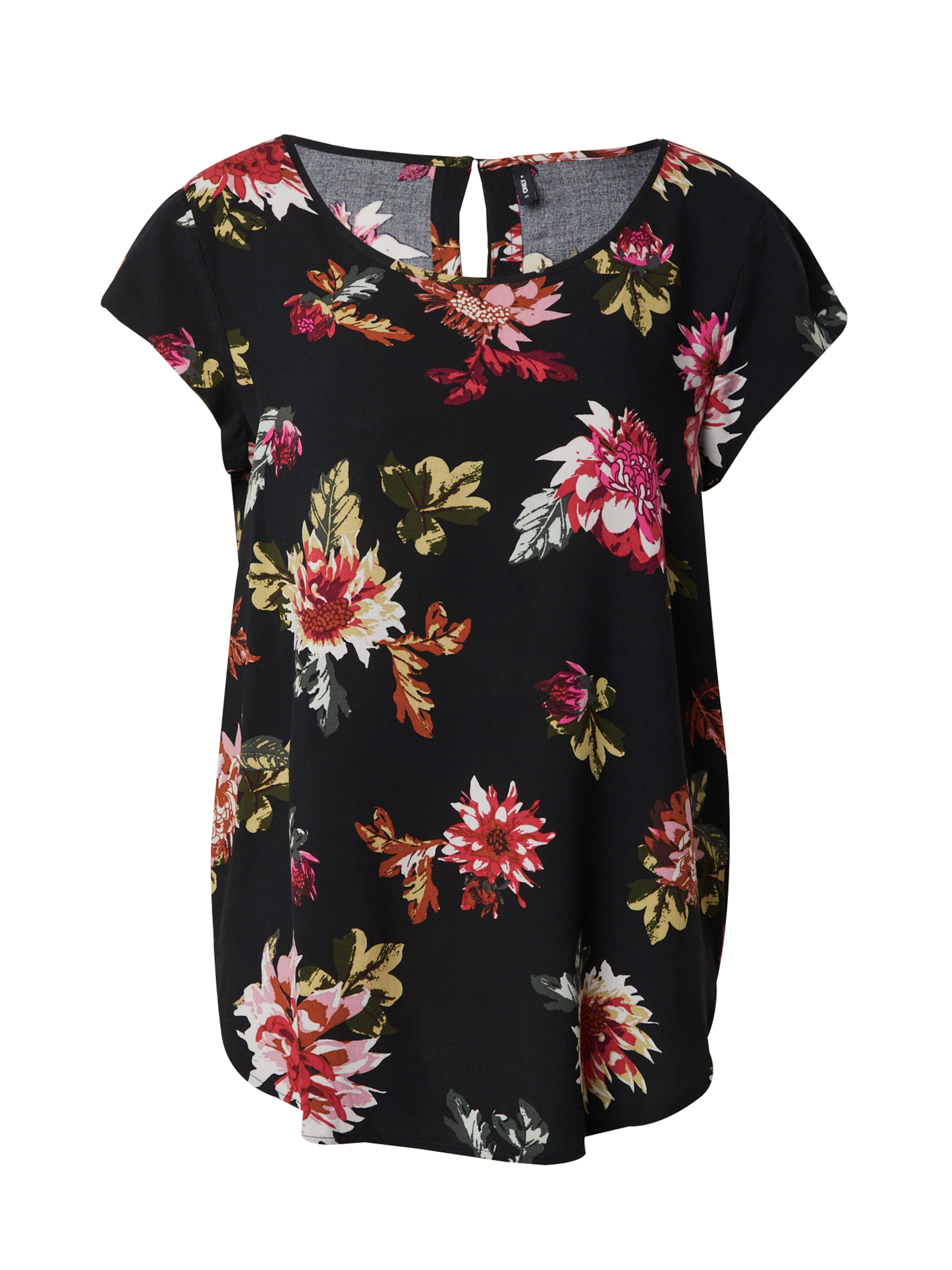 ONLY Pluus 'ONLNOVA' meleeritud roheline / homaar / veinipunane / must, Tootevaade