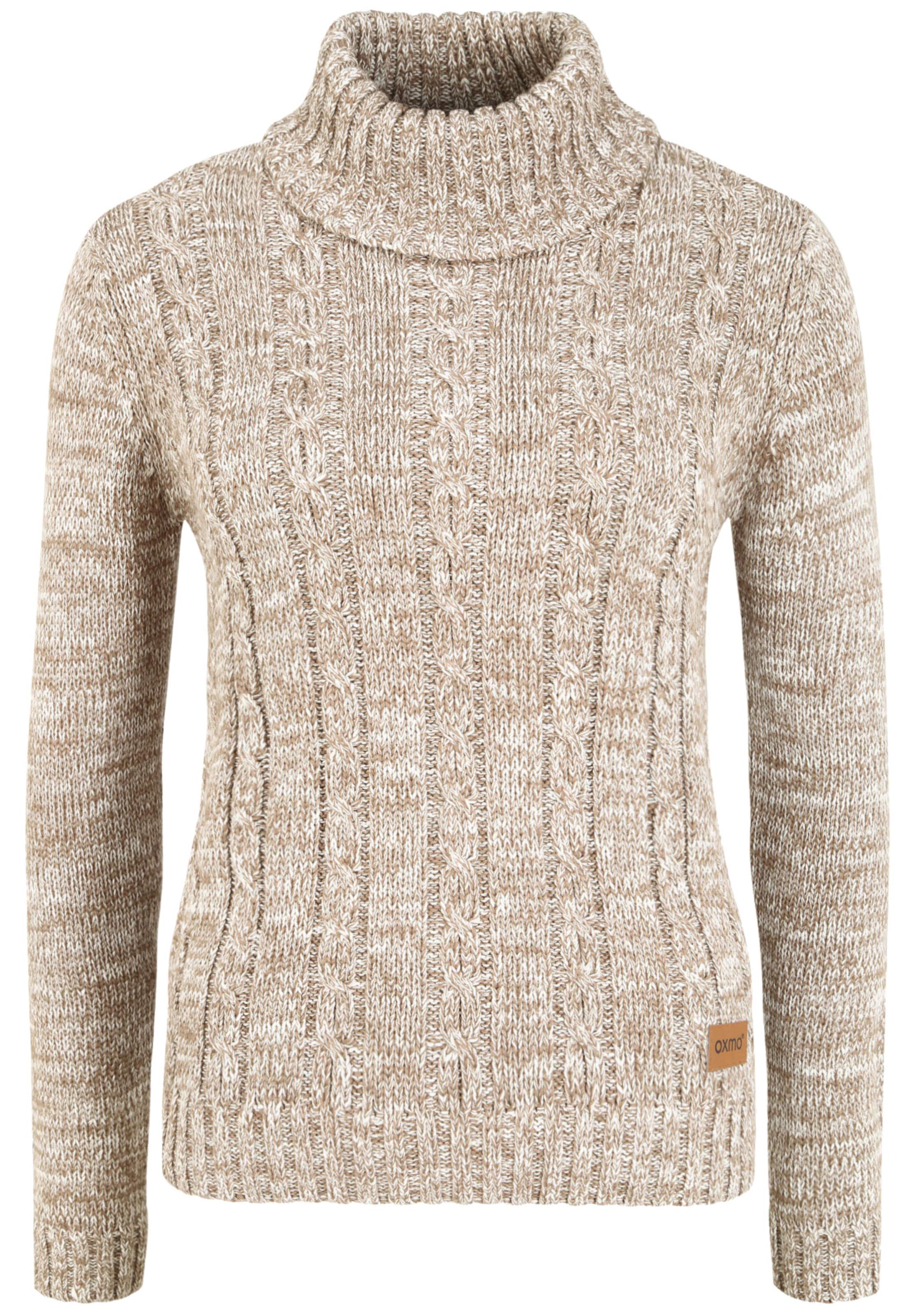 Oxmo Trui 'Philipa' in Beige: voorkant